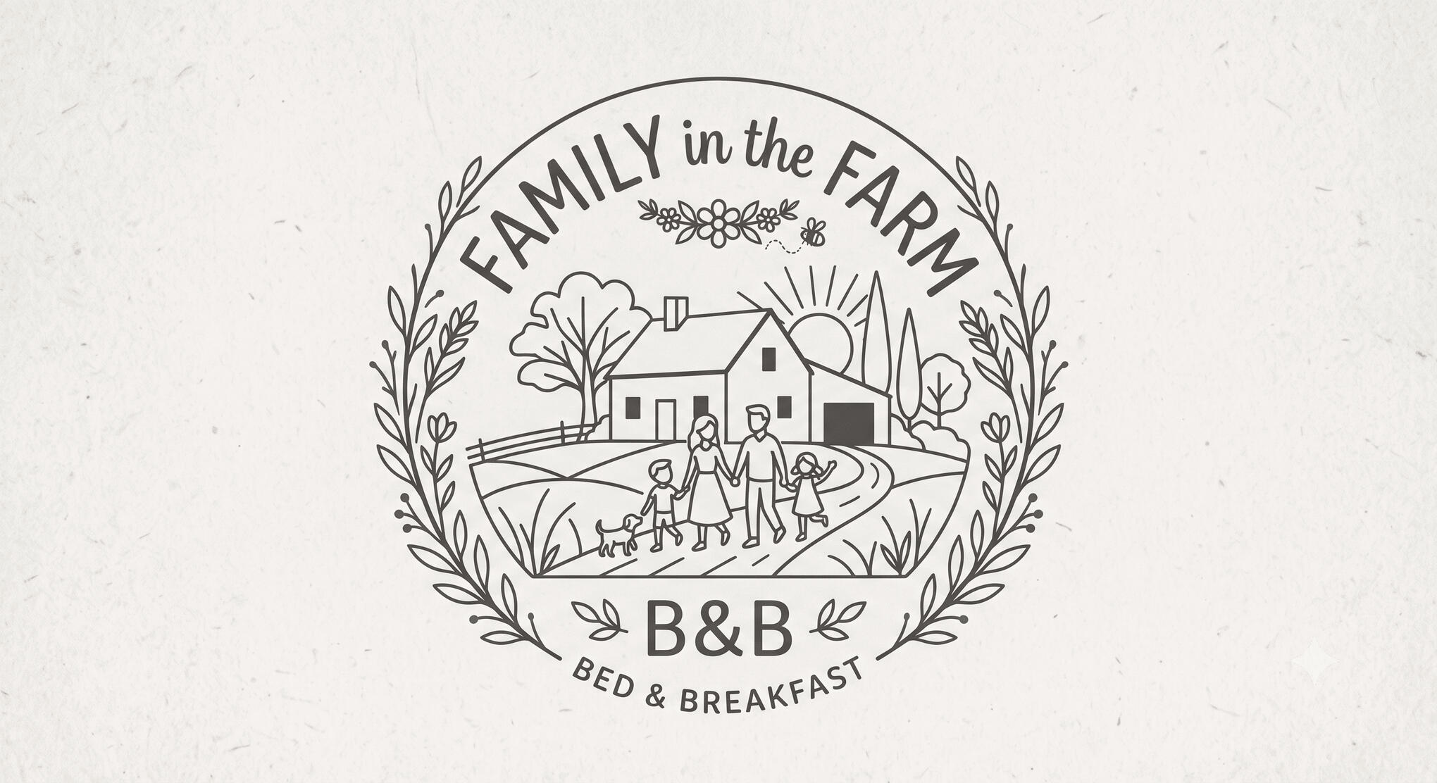 FAMILY IN THE FARM B&B